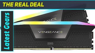 CORSAIR Vengeance RGB DDR5 RAM 48GB (2x24GB) 6000MHz CL36 Intel XMP iCUE Compatible Memory -