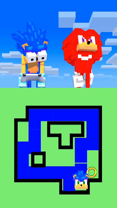 MAZE CHALLENGE With Sonic And Knuckles