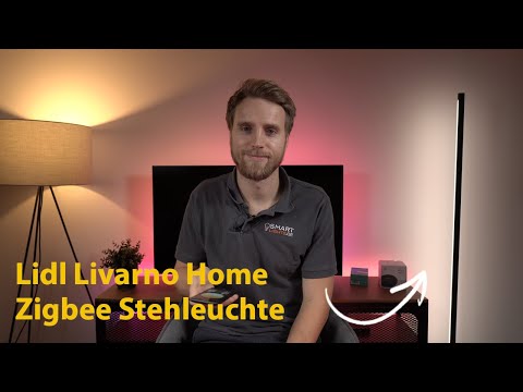 Lidl Livarno Home ZigBee Stehleuchte / Stehlampe angeschaut: Leider keine  echte HueSigne Alternative - YouTube