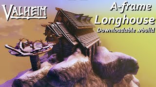 Valheim - Longhouse / A-frame build, High Summit Lodge