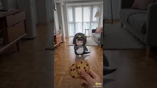 Little Penguin Catching Cookies! 🐧🍪💕 #Anime #Game #LittlePenguin