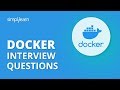 Docker Interview Questions | Docker Interview Questions And Answers | DevOps Tools | Simplilearn