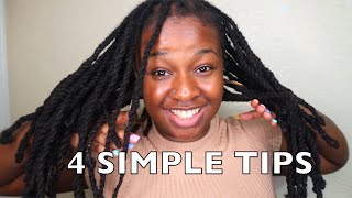 4 Tips for HEALTHY LOCS