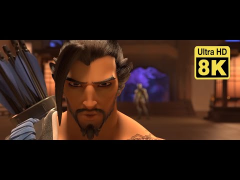 Overwatch Animated Short Dragons 8K Remastered With Neural Network AI