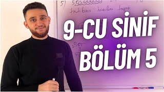  2024 Buraxılış 9-Cu Sinif Bölüm 5 