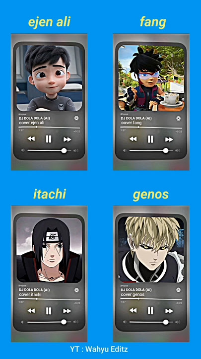 Dj dola dola versi ejen ali, fang, itachi, genos