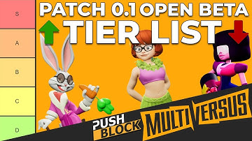 Multiversus Open Beta Tier List Patch 0.1 (Best and Worst Characters / 2v2 )