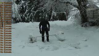 No Excuse DEADLIFT Anytime Anywhere Snow
