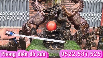Clip 23/2 Cặp ngựa mã đáo _ Bộ tượng công giáo _  |phong điền| #đồđồng#đồcổ#phongđiềnđồxưa