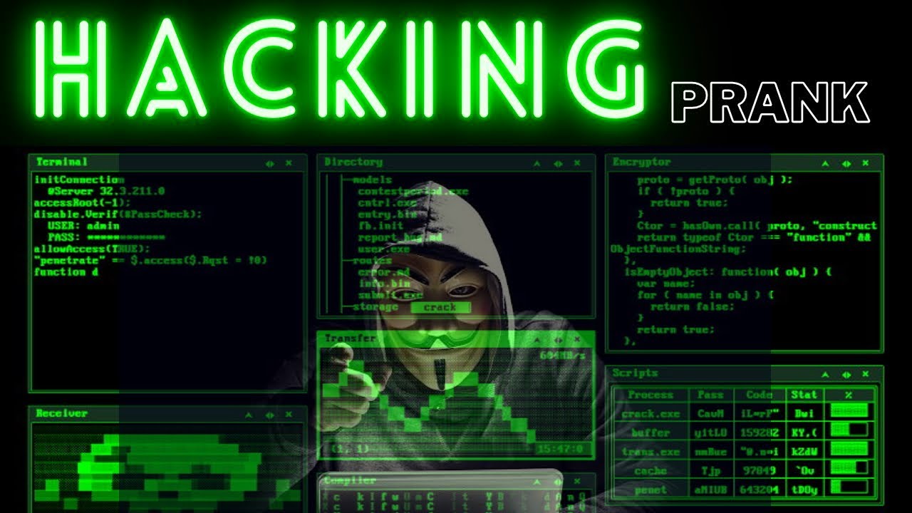 Hacking Screen Prank for PC 