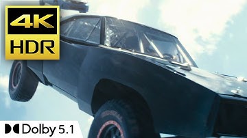 Furious 7 (2015) - The Plane Drop Scene [4K HDR - Dolby 5.1]