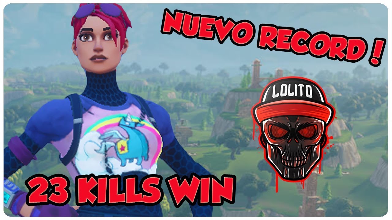 💀 ¡SUPERO MI RECORD, 23 KILLS WIN! 💀 ~ FORTNITE