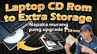 Laptop CD Rom to Extra Storage Upgrade Using SATA Bay/Caddy Device, Not expensive