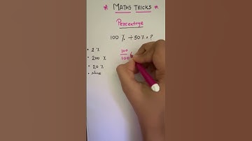 Find Percentages in Seconds | PercentageProblems - Shortcuts & Tricks #math #percents #mathtrick