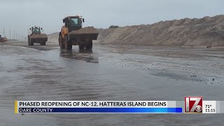 Phased reopening of NC 12 on Hatteras Island begins