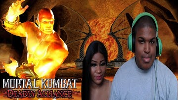 Mortal Kombat Deadly Alliance (2020) Arcade - Blaze Playthrough - Max Difficulty