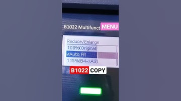 Xerox B1022 display led