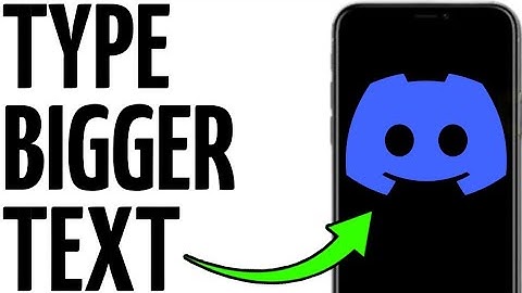 HOW TO TYPE BIGGER TEXT ON DISCORD!