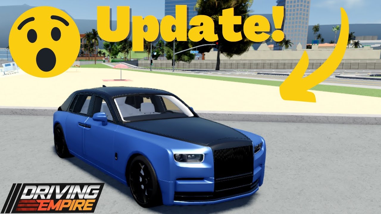 NEW Update (LIMITED CARS) Driving Empire YouTube