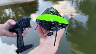 DEERC RC Boat with LED Light, 30+ Mins, Self Righting Remote Control Boat Review