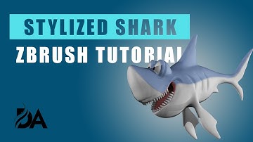 How to Master stylized shark in zbrush
