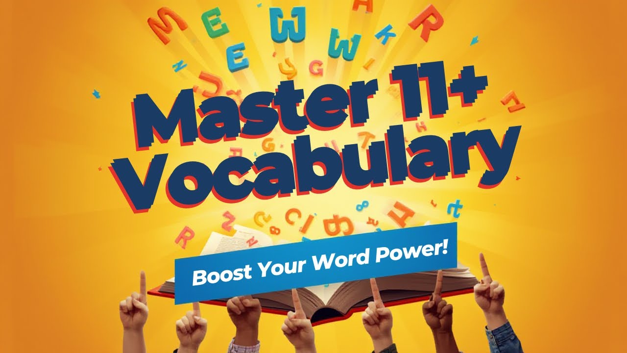 11+ Vocabularywords -  That Appears Again and Again