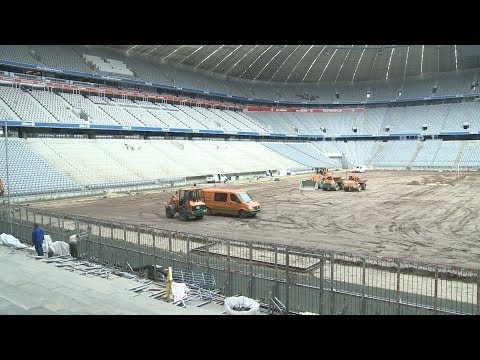 Großbaustelle Allianz Arena