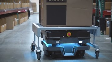 Robot Center MiR 250 Shelf Carrier   Mobile Robot Warehouse