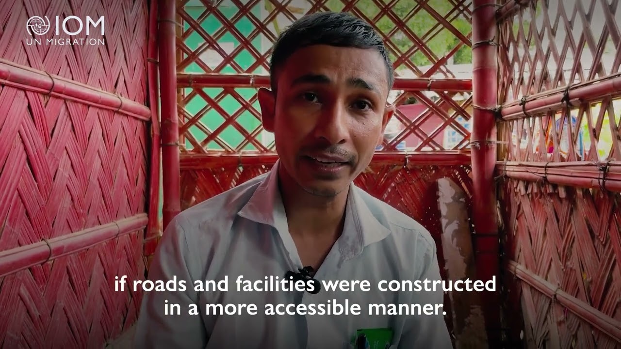 Disability inclusion: Accessibility audit in Rohingya camps, Cox's Bazar