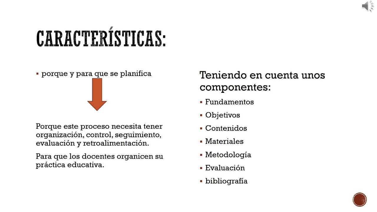 que es la planificación educativa YouTube