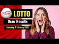 UK Lotto draw results from Saturday, 5 February 2022