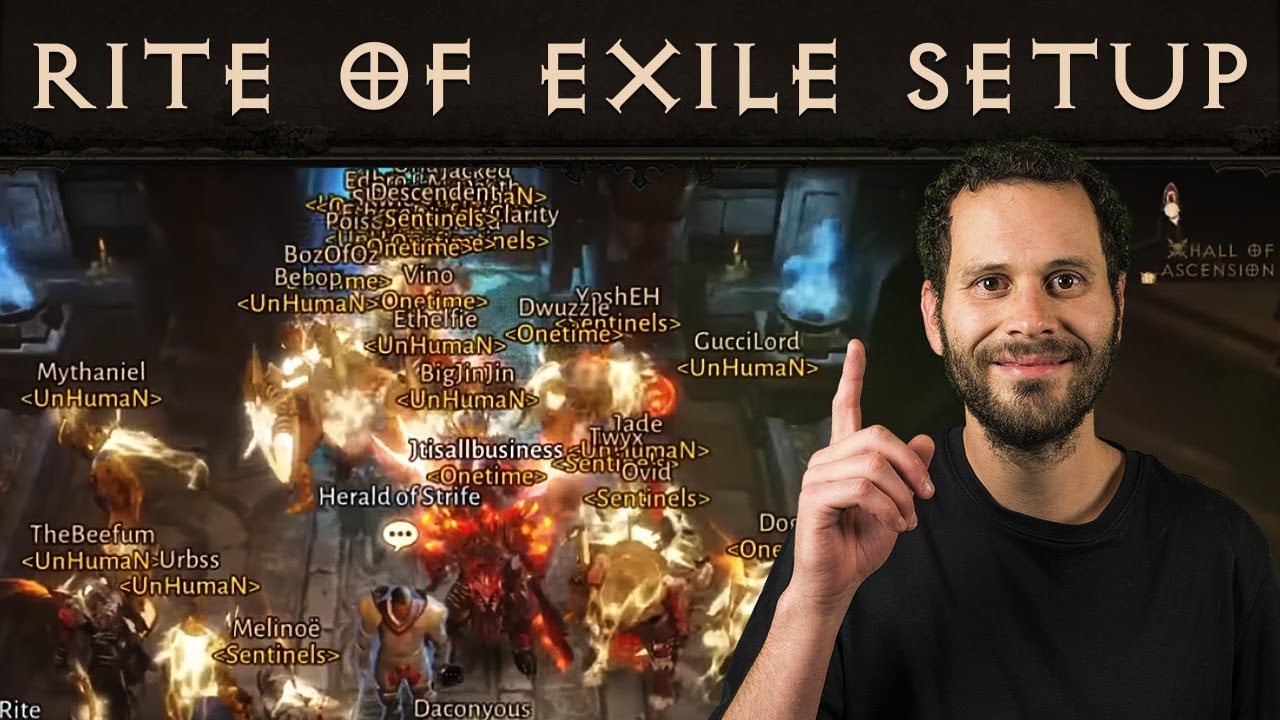 How Onetime Sets up Rite of Exile Diablo Immortal - YouTube