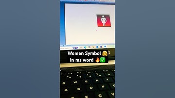 Women Symbol in ms word shortcut key 🔥✅ #shorts #video #symbol #viral #new #algorithm #youtube #yt