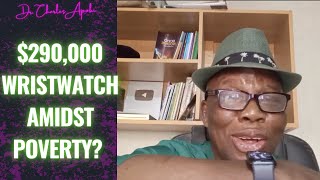 Joshua Dariye Ex-Gov of Plateau State & 400 Million Naira Watch in the Midst of Abject Poverty Thumb