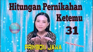 Ketahui Nasib Pernikahanmu di Perhitungan Weton Jodoh 31