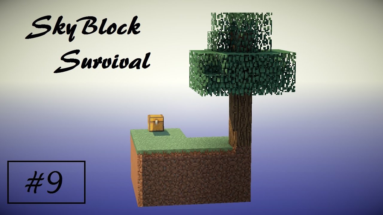 Minecraft Skyblock Episode 9: Constructing The Walls - YouTube