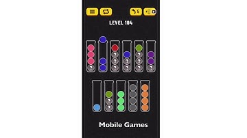 Ball Sort Level 104 Walkthrough