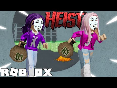 ROB A BANK AND BECOME RICH! / Roblox: Heist Story