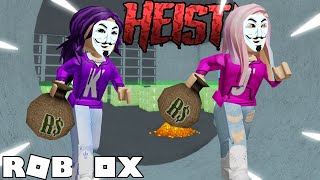 ROB A BANK AND BECOME RICH! / Roblox: Heist Story