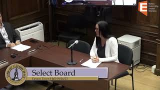 Select Board 9/26/23
