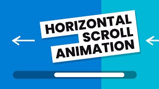 Create a Sick Horizontal Scroll Animation | GreenSock / JS