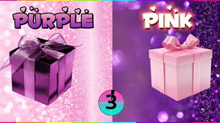 Choose your Gift | PURPLE or PINK #cutegifts💕