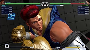 KOF XIV Nelson corner to midscreen anchor combo