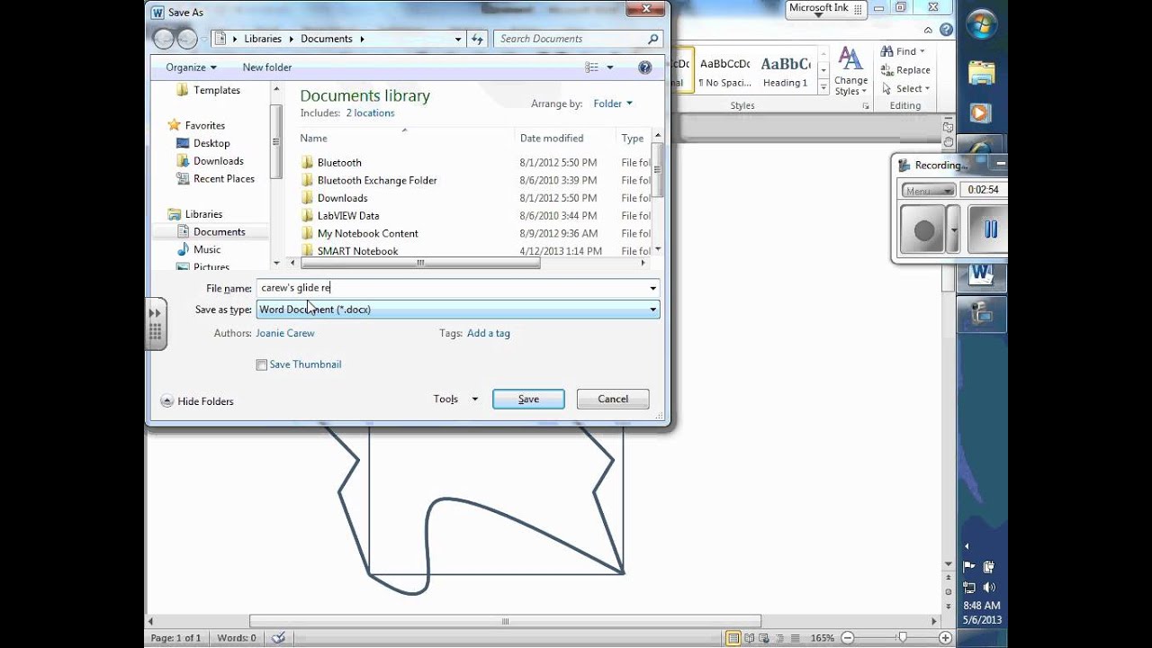 Glide reflection demo youtube