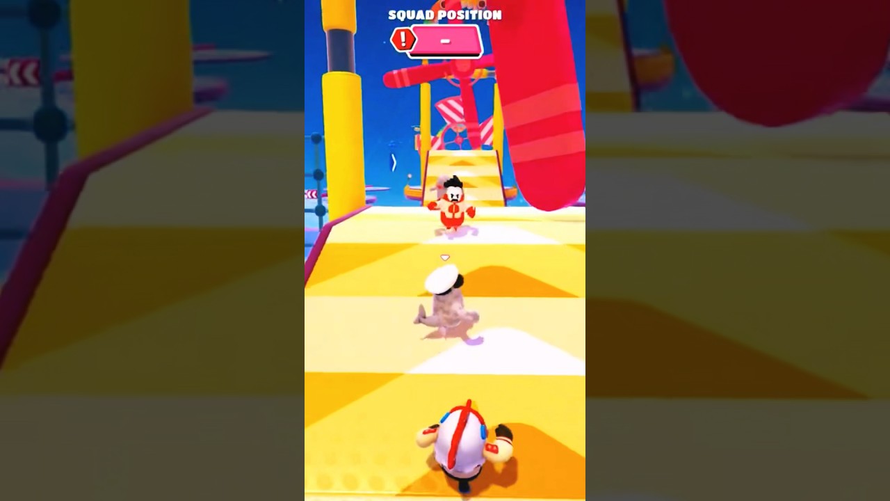 Pro player teachers streamer, how to win fall guys 🏆🥲￼￼