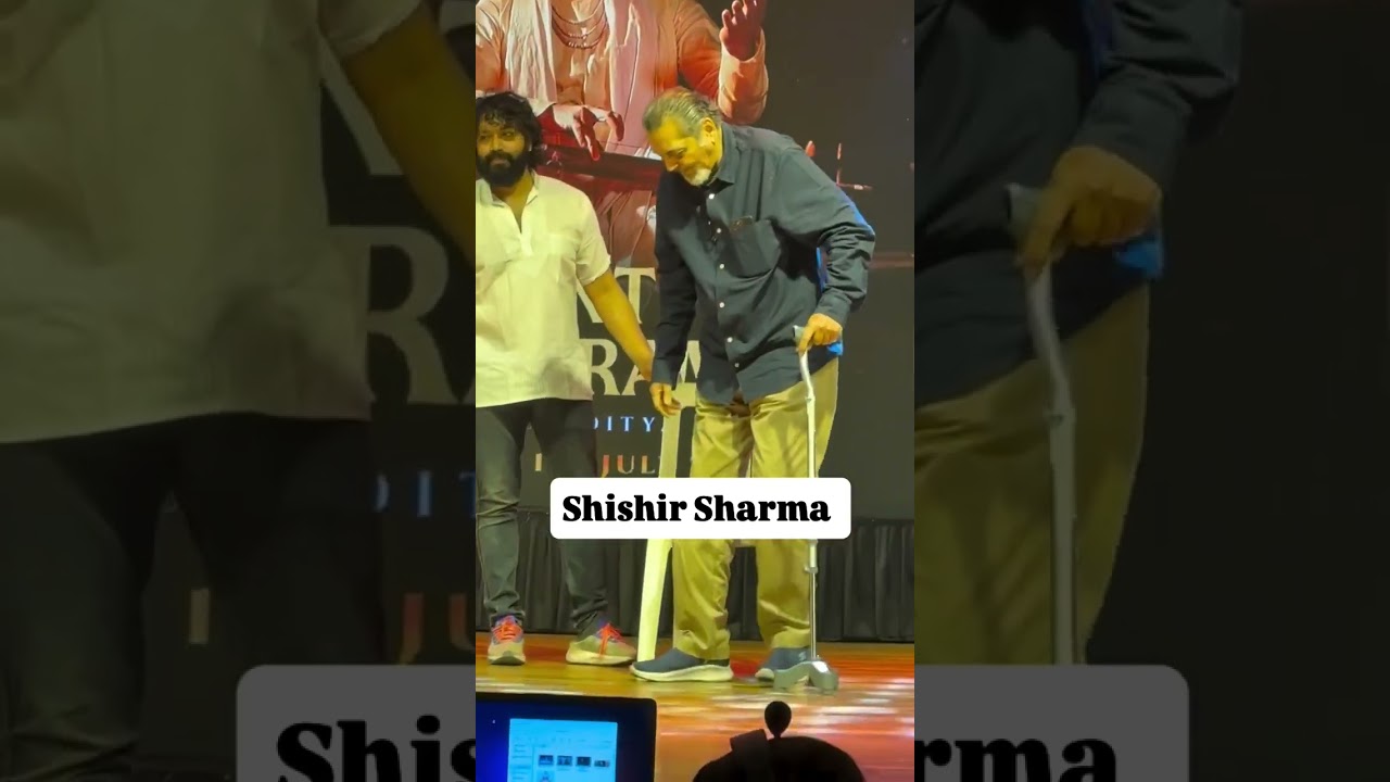 Shishir Sharma at the trailer launch of film Sant Tukaram.#shishirsharma #trailer #santtukaram  #e24