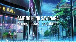 Peterpan _ Ame No Hi No Sayonara menghapus jejakmu versi jepang lirik cover by : andi adinata