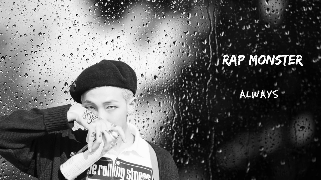 BTS Rap Monster // Always (Rainy Mood) - YouTube