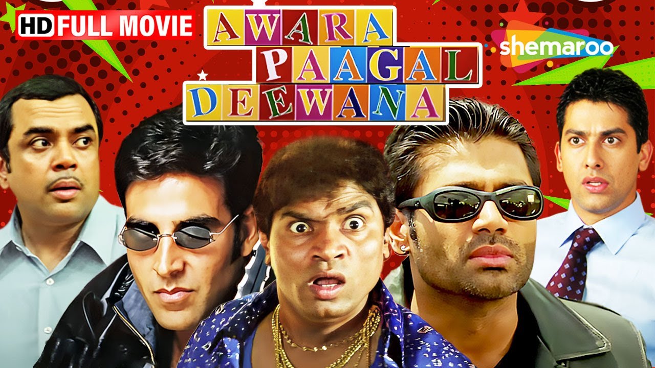 Awara Paagal Deewana Comedy Movie | परेश रावल | जॉनी लीवर | अक्षय कुमार | Superhit Comedy Movie