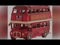 Robotime rolife London Tour Bus 3D Wooden Puzzles Wood Model Toy Car to Build Crafts Collectibles Gi